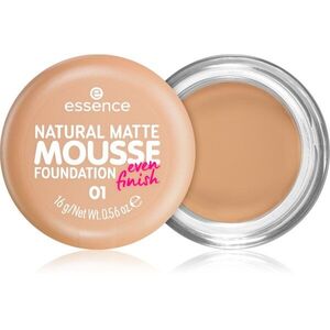 essence NATURAL MATTE MOUSSE hab make-up árnyalat 01 16 g kép