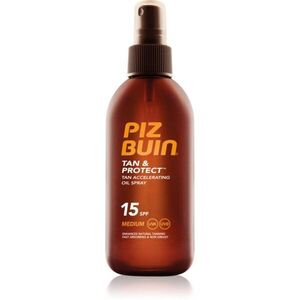 Piz Buin Tan & Protect napozást elősegítő védő olaj SPF 15 150 ml kép