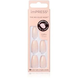KISS imPRESS The No Glue Mani Medium műköröm Serendipity 30 db kép