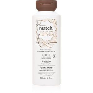 oBoticário Match. Science of Curves hidratáló sampon hullámos és göndör hajra 300 ml kép