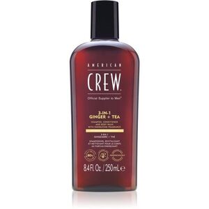 American Crew 3 in 1 Ginger + Tea 3 az 1 sampon, kondicionáló és tusfürdő uraknak 250 ml kép