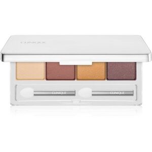 Clinique All About Shadow™ Quad szemhéjfesték paletta árnyalat Morning Java - Shimmer 3, 3 g kép