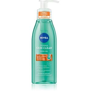 NIVEA Derma Skin Clear tisztító gél az arcbőrre 150 ml kép