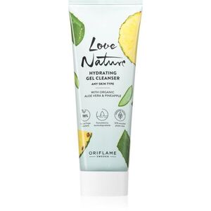 Oriflame Love Nature Organic Aloe Vera & Pineapple hidratáló tisztító gél 125 ml kép