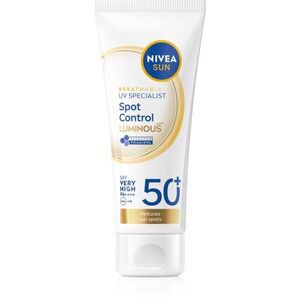 NIVEA SUN Luminous 630 napozó arckrém a pigment foltok ellen SPF 50+ 40 ml kép