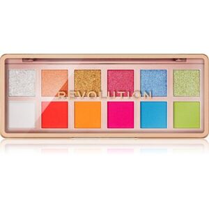 Revolution The Icon Palette szemhéjfesték paletta árnyalat The Vibrant Icon Brights Palette 12x0.7 g kép