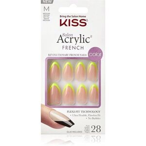 KISS Acrylic French Color műköröm Hype 28 db kép