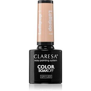 Claresa SoakOff UV/LED Color Lollipop géles körömlakk árnyalat 5 g kép