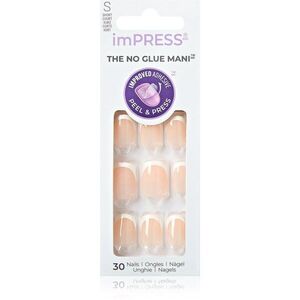 KISS imPRESS The No Glue Mani műköröm öntapadós Model 30 db kép