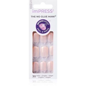 KISS imPRESS The No Glue Mani műköröm öntapadós Heroic 30 db kép