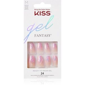 KISS Gel Fantasy Ready to Wear Gel műköröm Winter Sparks 24 db kép