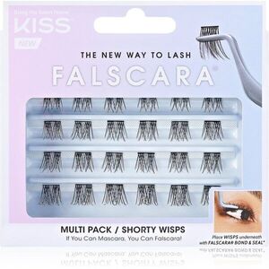 KISS Falscara Wisp csomós műszempilla Shorty 24 db kép