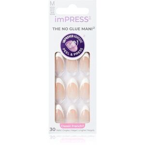 KISS imPRESS The No Glue Mani műköröm öntapadós Everlasting 30 db kép