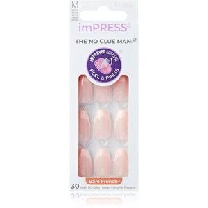 KISS imPRESS The No Glue Mani műköröm öntapadós 30 db kép