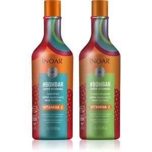 INOAR #Bombar Super Line Super Vitaminas szett hajra C-vitaminnal 2x1000 ml kép