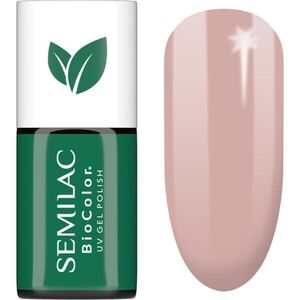 Semilac UV Hybrid BioColor gél körömlakk UV / LED-es lámpákhoz árnyalat 715 Yoga On Sand 7 ml kép
