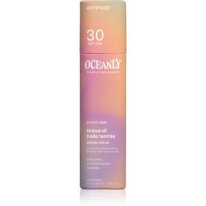 Attitude Oceanly Plastic Free Beauty tápláló olaj egységesíti a bőrszín tónusait SPF 30 30 g kép