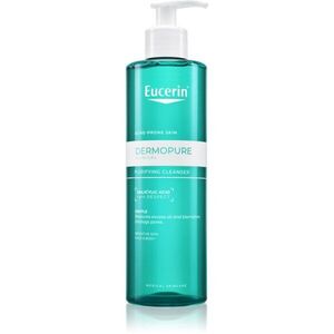 Eucerin DermoPure Clinical Purifying Cleanser mélyen tisztító gél az aknéra hajlamos zsíros bőrre 400 ml kép