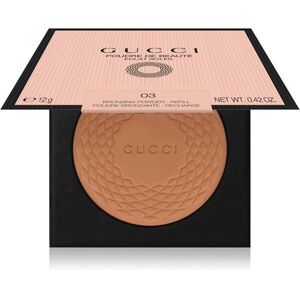 Gucci Gucci Beauty Poudre De Beauté Éclat Soleil Powder bronzosító utántöltő árnyalat 03 12 g kép