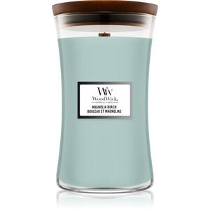 Woodwick Magnolia Birch illatgyertya fa kanóccal 610 g kép