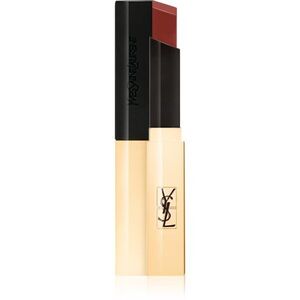 Yves Saint Laurent Rouge Pur Couture The Slim vékony mattító rúzs bőr hatással árnyalat 416 Psychic Chili 2.2 g kép