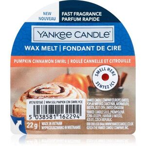 Yankee Candle Pumpkin Cinnamon Swirl illatos viasz aromalámpába 22 g kép