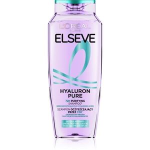 L’Oréal Paris Elseve Hyaluron Pure hidratáló sampon zsíros fejbőrre és száraz hajvégekre 400 ml kép
