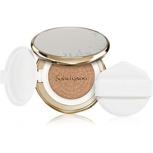 Sulwhasoo Perfecting Cushion tartós alapozó sminkszivaccsal SPF 50+ + utántöltő árnyalat 17N1 Vanilla 2x15 g kép