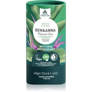 BEN&ANNA Natural Deodorant Green Fusion izzadásgátló deo stift 40 g kép