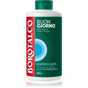 Borotalco Good Morning Refreshing felfrissítő tusfürdő gél illatok Sea Mint 500 ml kép
