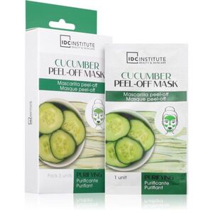 IDC Institute Cucumber lehúzható maszk az arcra 3x8 g kép