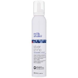 milk_shake® Silver Shine krémes hab szőke hajra semlegesíti a sárgás tónusokat 200 ml kép