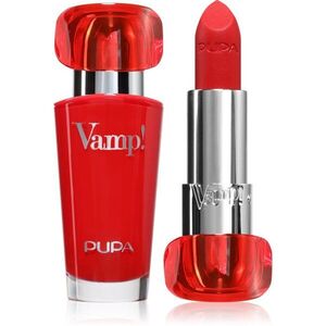 PUPA Milano Vamp! Luminous Lipstick rúzs a telt ajkakért árnyalat 302 Ruby Red 3.5 g kép