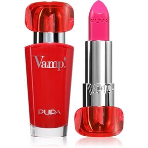 PUPA Milano Vamp! Luminous Lipstick rúzs a telt ajkakért árnyalat 203 Fuchsia Addicted 3.5 g kép
