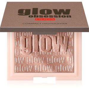 PUPA Milano Glow Obsession kompakt púderes élénkítő arcra árnyalat 002 - Rose Gold 6 g kép