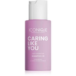 ICONIQUE Professional CARING LIKE YOU Deep Hydration hidratáló sampon száraz és sérült hajra 70 ml kép