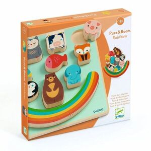 DJECO Puzz & Boom Rainbow egyensúlyozó játék 18m+ 1 db kép