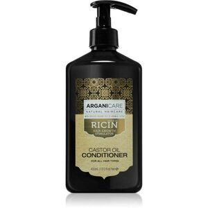 Arganicare Ricin hidratáló és tápláló kondicionáló a haj növekedésének elősegítésére minden hajtípusra 400 ml kép