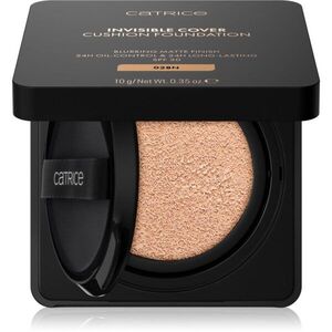 Catrice Invisible Cover Cushion Foundation mattító make-up szivaccsal SPF 30 árnyalat 028N 10 g kép