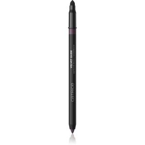 Catrice Velvet Glide vízálló szemceruza matt hatással árnyalat 040 Plum Line 1.4 g kép