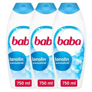 Baba Tusfürdő Lanolinos 3x750ml kép