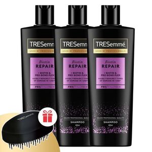 TRESemmé Biotin + Repair 7 Sampon sérült hajra 3x400ml + ajándék... kép