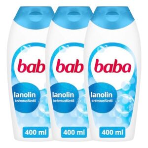 Baba Tusfürdő Lanolinos 3x400ml kép