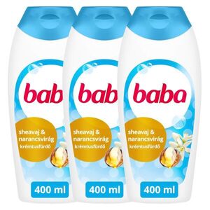 Baba Tusfürdő Sheavaj&Narancsvirág 3x400ml kép