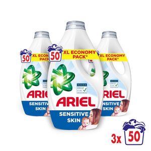 Ariel Sensitive folyékony Mosószer 3x2, 25L - 150 mosás kép