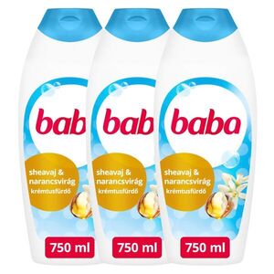 Baba Tusfürdő Sheavaj&Narancsvirág 3x750ml kép