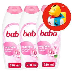 Baba Tusfürdő Magnólia 3x750ml + Ajándék Gumikacsa kép
