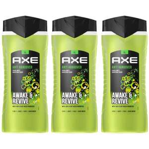 Axe Anti Hangover tusfürdő, 3x400 ml kép