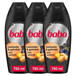Baba Tusfürdő Vadszeder és Gyömbér 3x750ml kép
