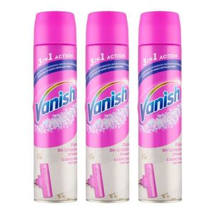Vanish 3in1 Action Szőnyeg és kárpittisztító hab 3x600ml kép